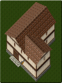 two story wood and plaster house 1